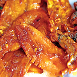 Mực ngào cán mềm